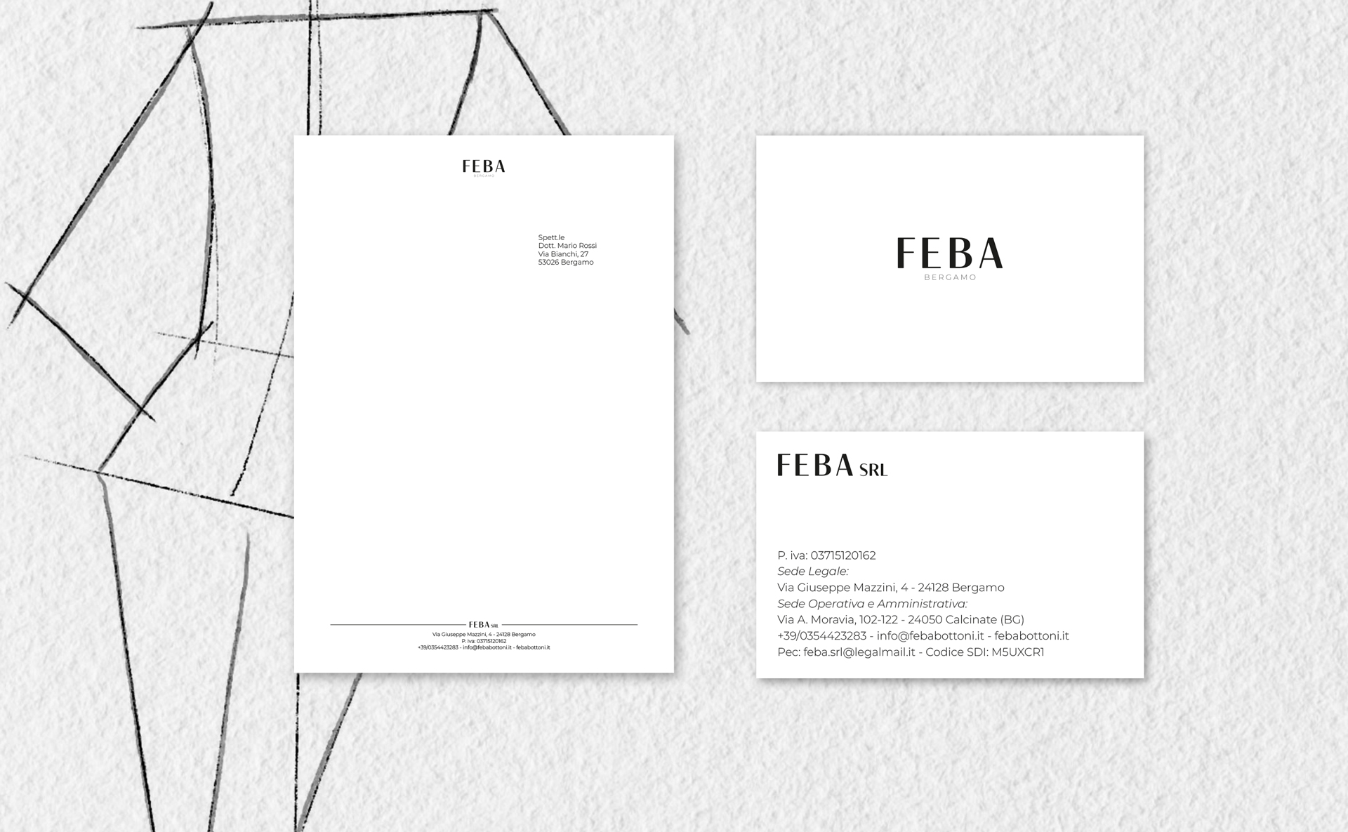 Feba bottoni immagine coordinata