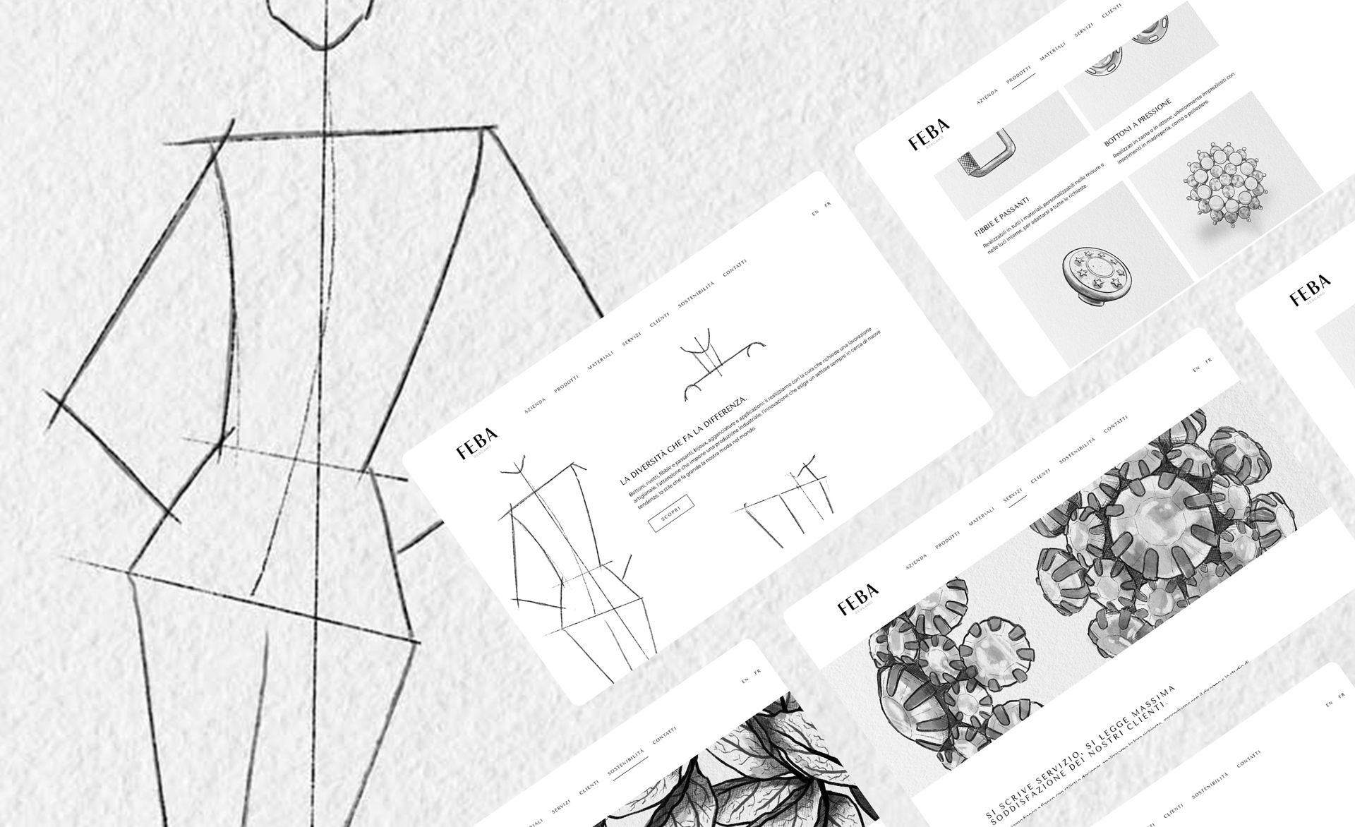 sito web feba bottoni